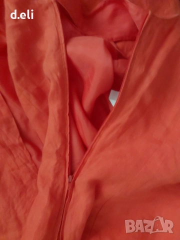 Max Mara. Original Size M 100% Лен Сако и дълга рокля , снимка 4 - Сака - 49841328
