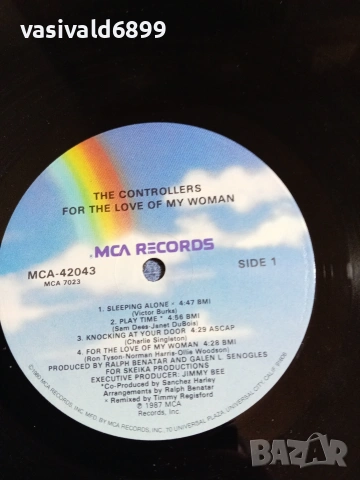 "THE CONTROLLERS" - "FOR THE LOVE OF MY WOMAN", снимка 5 - Грамофонни плочи - 55215125