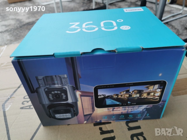 WI-FI SMART CAMERA-ТРОЙНА 2903261111G, снимка 18 - Друга електроника - 54012635