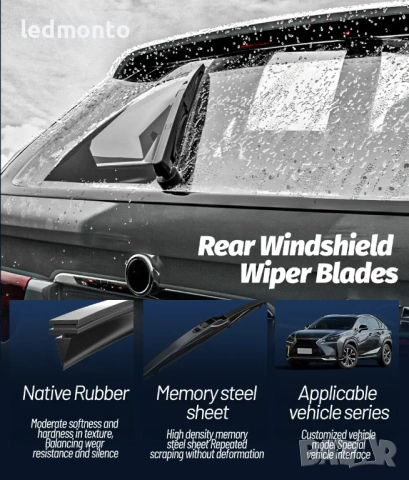 Задна Чистачка за Jeep Compass MK2 (2016-2023), снимка 3 - Части - 54220669