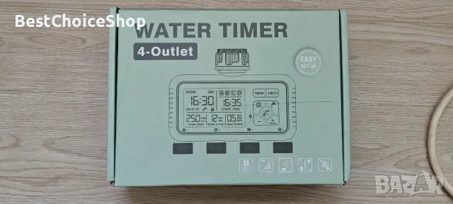 Програмируем таймер за поливане HCT-379 – 4 изхода, LCD, Rain Delay, снимка 5 - Напояване - 55327048