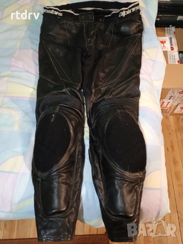 Мото екип кожа Alpinestars 54 XL, снимка 5 - Спортни дрехи, екипи - 54377391
