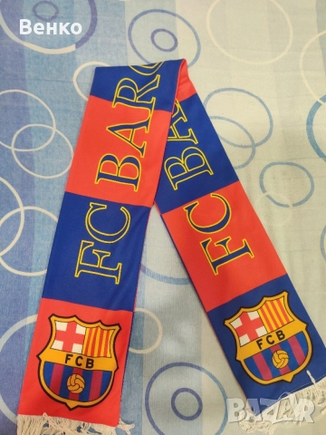Футболен Шал Barcelona , снимка 2 - Футбол - 55064576