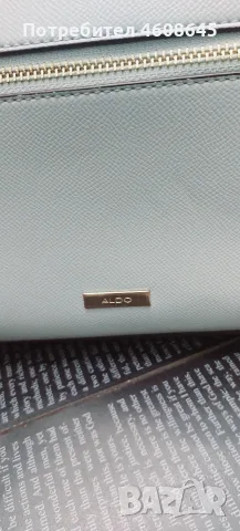 Оригинална дамска чанта Aldo Klusa - blue, снимка 4 - Чанти - 55541052