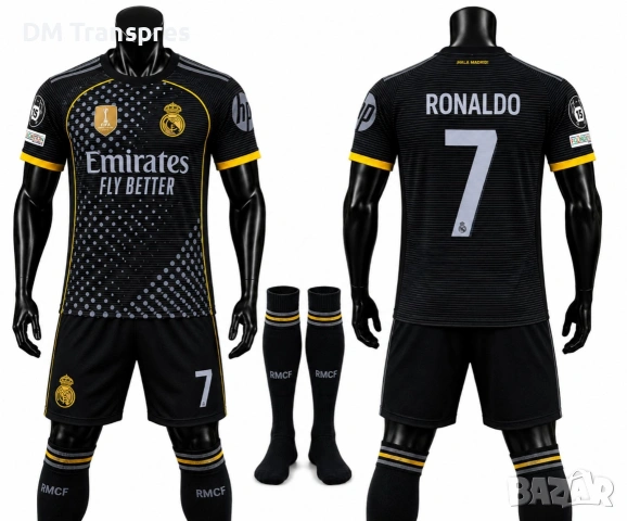 New Екип с Чорапи Rоnaldo Реал мадрид Португалия Комплект Роналдо Португалия 2026