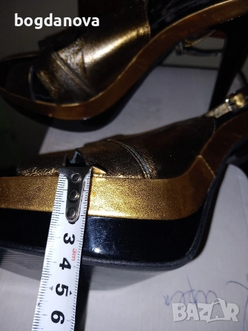 Чисто нови елегантни обувки от естествена кожа, 39 номер, снимка 3 - Дамски елегантни обувки - 54038117