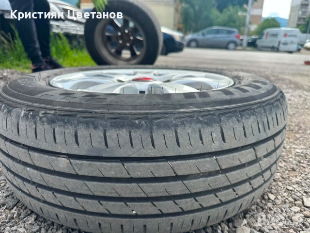 Продавам 4 броя джанти с гуми 15 цола, 5/112, снимка 4 - Гуми и джанти - 54640996