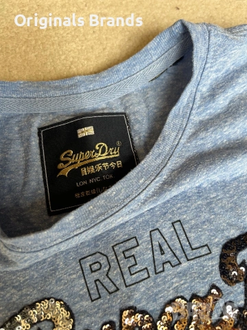 ❤️Оригинална тениска на Super Dry, размер М!❤️, снимка 2 - Тениски - 54149467