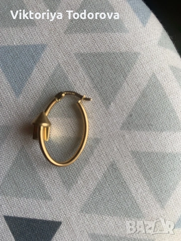 Зл.обеца от 14к злато-модел на Картие-180лв.гр.-ТОП ОФЕРТА, снимка 3 - Обеци - 53962122