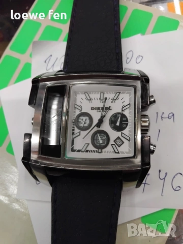 Swiss Ronda Invicta bolt 25867 и Един Як Правоъгълен Diesel, снимка 9 - Мъжки - 53972151