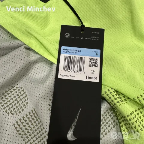 Nike ISPA Long Sleeve Flyknit Top M, снимка 4 - Спортни дрехи, екипи - 55698155