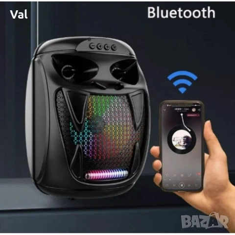 Безжична BlueTooth преносима система за домашно кино с високоговорители, снимка 2 - Тонколони - 54827102