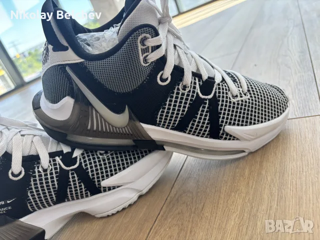 Баскетболни обувки Nike LeBron Witness 7 Basketball Shoes, снимка 5 - Маратонки - 55455239