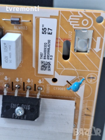 POWER BOARD,BN44-00932Q, L55E7_RHS ,for 55inc DISPLAY CY-NN055HGEV1H ,SAMSUNG модел UE50RU7092U, снимка 2 - Части и Платки - 54736551