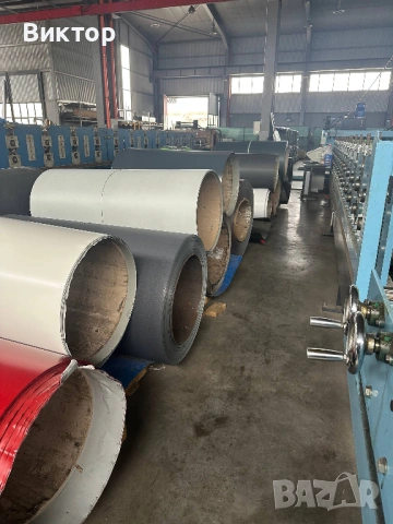 Рулонна ламарина на едро и дребно, 0.35 – 0.60, Цвят по избор, снимка 2 - Строителни материали - 54102050