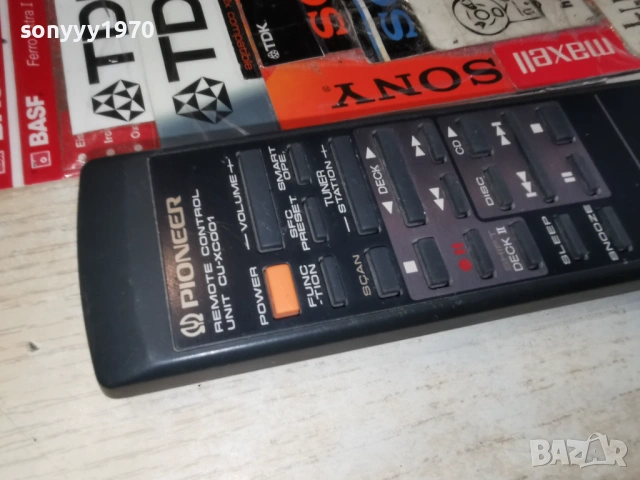 PIONEER CU-XC001 AUDIO REMOTE-ВНОС SWISS 0205261901М, снимка 7 - Ресийвъри, усилватели, смесителни пултове - 54391372