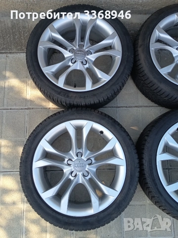 Джанти Ауди 18" А5 S5 5х112 Audi 5x112 с гуми 245/40/18, снимка 3 - Гуми и джанти - 55254200