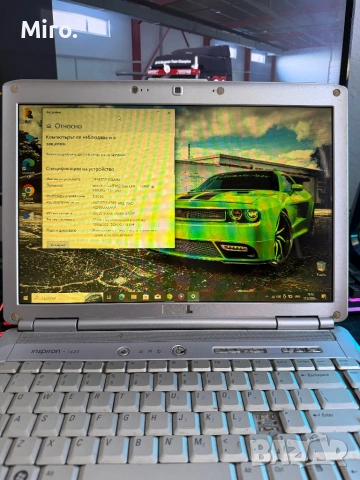DELL INSPIRON 1420 Работещ, снимка 2 - Лаптопи за дома - 54947013