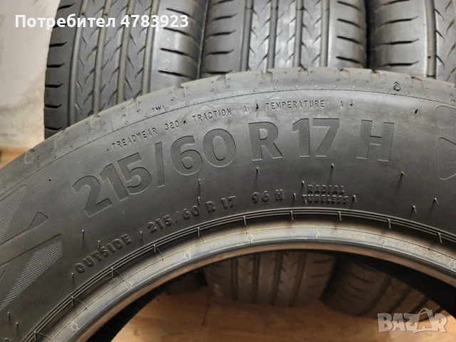 215/60/17 Continental Dot24 / летни гуми, снимка 7 - Гуми и джанти - 54045946