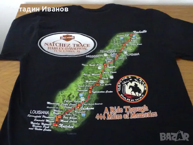 Harley Davidson мъжка тениска Харлей Девидсон, снимка 2 - Тениски - 55528192