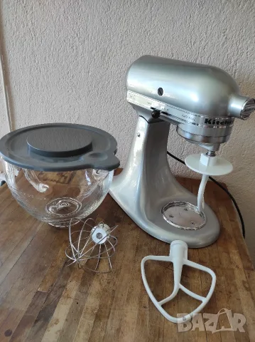 Планетарен миксер Kitchenaid/ Kitchen aid Artisan KSM150 оригинална американска версия на 110V, снимка 8 - Миксери - 55546662