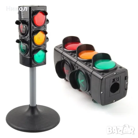 Интерактивен светофар със звук и светлина 🚦