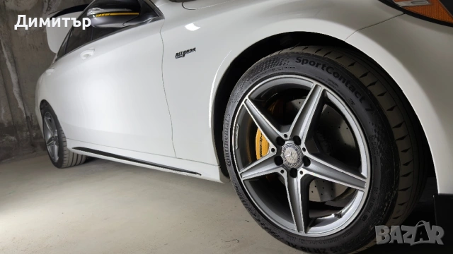 Оригинални AMG спорт пакет 18ки джанти с Гуми Continental Sport Contact 7, снимка 8 - Гуми и джанти - 54906095