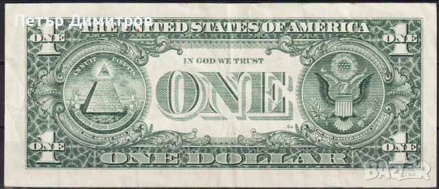 Банкнота 1 долар 1981 2001 2003 2006 2009 от САЩ, снимка 2 - Нумизматика и бонистика - 54162352