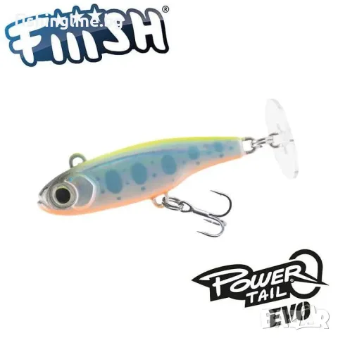 Fiiish Power Tail Evo 30 mm 2.5 g – вибрираща примамка за пъстърва, костур и кефал, снимка 3 - Такъми - 55431599