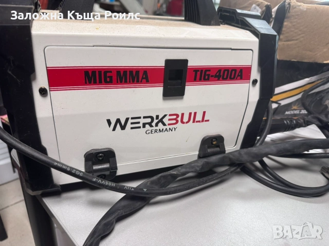 Werkbull TIG-400A аргонов апарат / електрожен, снимка 5 - Други инструменти - 55137802