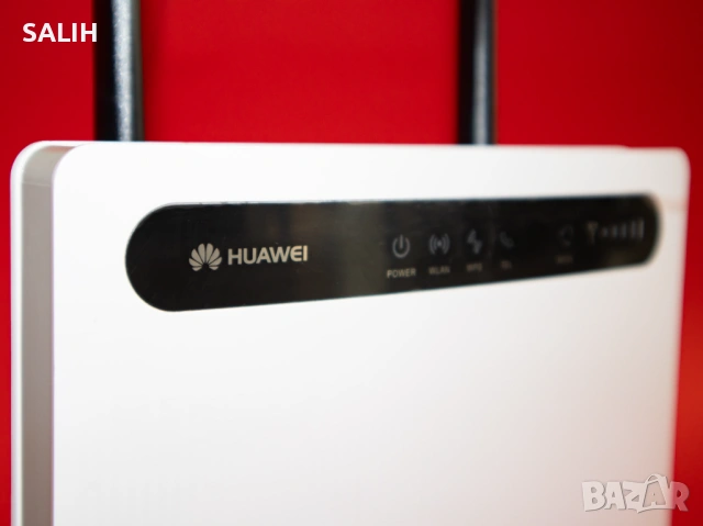 HUAWEI B593s 4G LTE SIM рутер Cat6 300Mbps Wi-Fi + Телефонна станция, снимка 4 - Рутери - 54616372