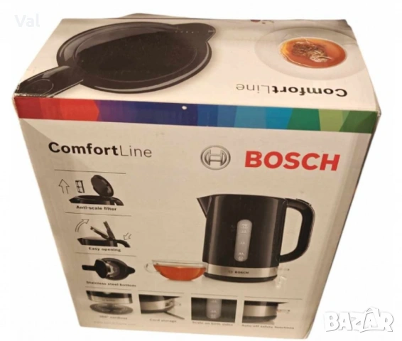 Електрическа кана BOSCH 2200 W, 1,7 л.
