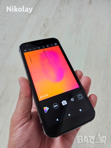 Телефон с термокамера - CAT S62 PRO, снимка 4 - CAT - 55032683