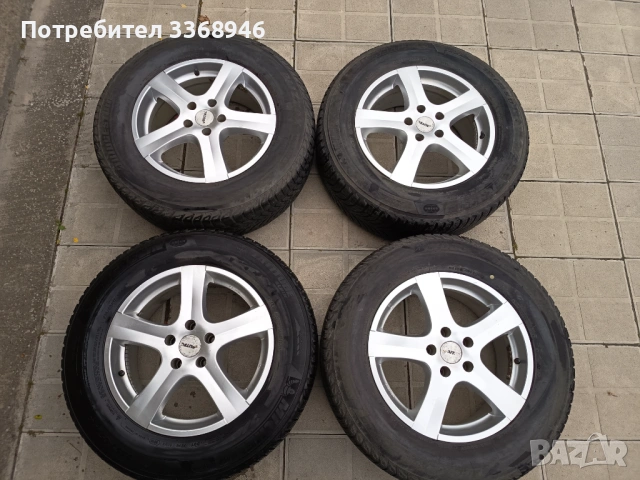 Джанти AUTEC 17" 5X114,3 с гуми 235/65/17 SUV, снимка 2 - Гуми и джанти - 54639340