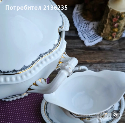 Супник и сосиера Rosenthal  1919-1935г , снимка 6 - Сервизи - 54815389