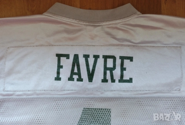 NFL Jursey / New York JETS , #4 Brett Favre , Reebok, снимка 7 - Спортни дрехи, екипи - 54666634