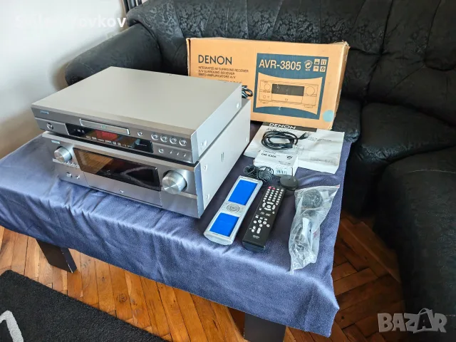 Продавам висок клас усилвател ресийвър DENON 3805 + DVD AUDIO-VIDEO/SUPER AUDIO CD PLAYER DVD-1920, снимка 12 - Ресийвъри, усилватели, смесителни пултове - 55437415