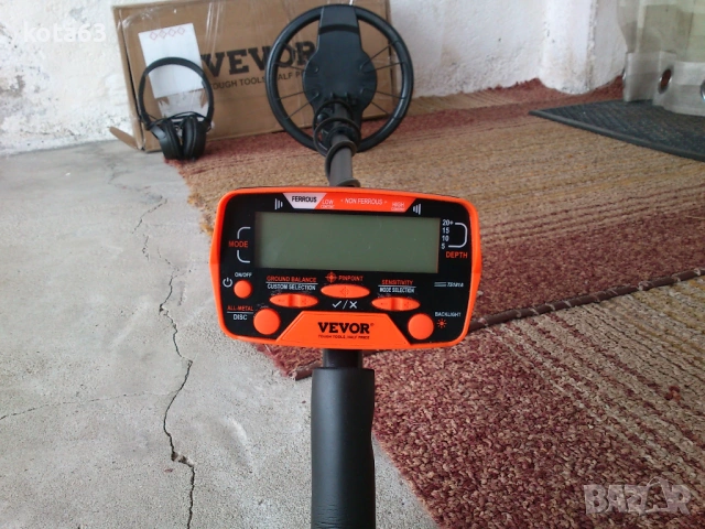 Металдетектор - Металотърсач - Vevor