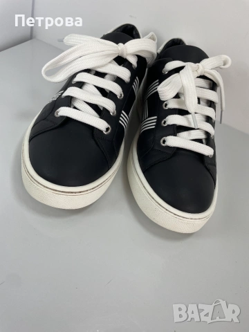 Hermes Кожени маратонки 37 Оригинал, снимка 3 - Маратонки - 54970147