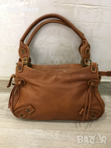 Guy Laroche чанта естествена кожа, снимка 2 - Чанти - 54001524