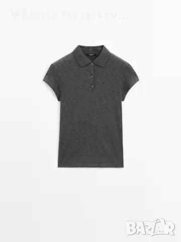 Massimo Dutti блузи с якичка и къс ръкав (от кашмир) - Размер XS, снимка 11 - Тениски - 55554853
