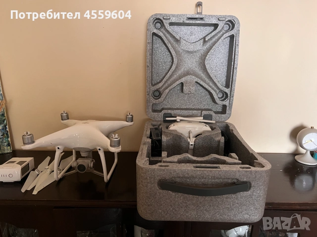 DJI Phantom   4, снимка 2 - Дронове и аксесоари - 55255831