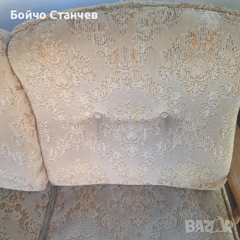 Старинен диван с два стола, снимка 3 - Антикварни и старинни предмети - 55083861
