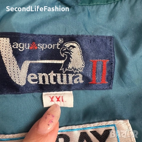 Винтидж AGU Sport Ventura водоустойчиво яке размер XXL, снимка 2 - Якета - 54155018