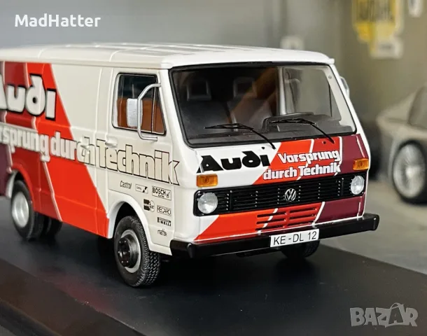 Volkswagen LT (Audi Assistance) / Фолксваген ЛТ (Ауди Сервизен) - 1/43 - Schuco, снимка 10 - Колекции - 55363320