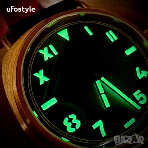 Часовник Panerai 42mm. Bronze. Автомат, снимка 5 - Мъжки - 55204294