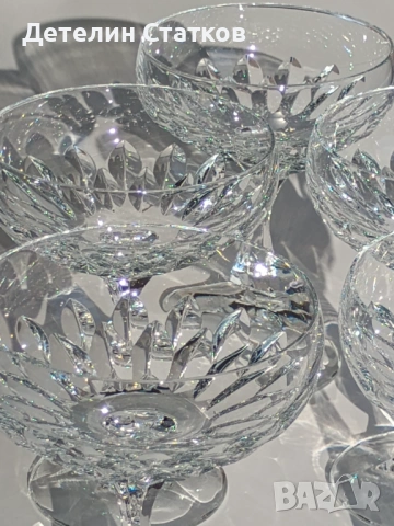 Кристални чаши за вино 5 бр., снимка 10 - Чаши - 54509602
