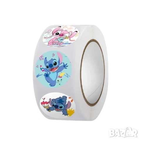 Стикери Стич 500бр, стикери Stitch, лепенки Стич, снимка 3 - Рисуване и оцветяване - 26996649