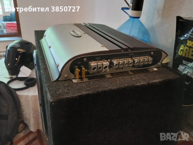СПЕШНО! Pioneer бас каса + Soundstream Picasso усилвател – мощен басомплект, мощен бас, снимка 5 - Ресийвъри, усилватели, смесителни пултове - 54719478