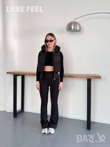 ✨Дамски Елеци с Качулка , снимка 6 - Елеци - 54054736